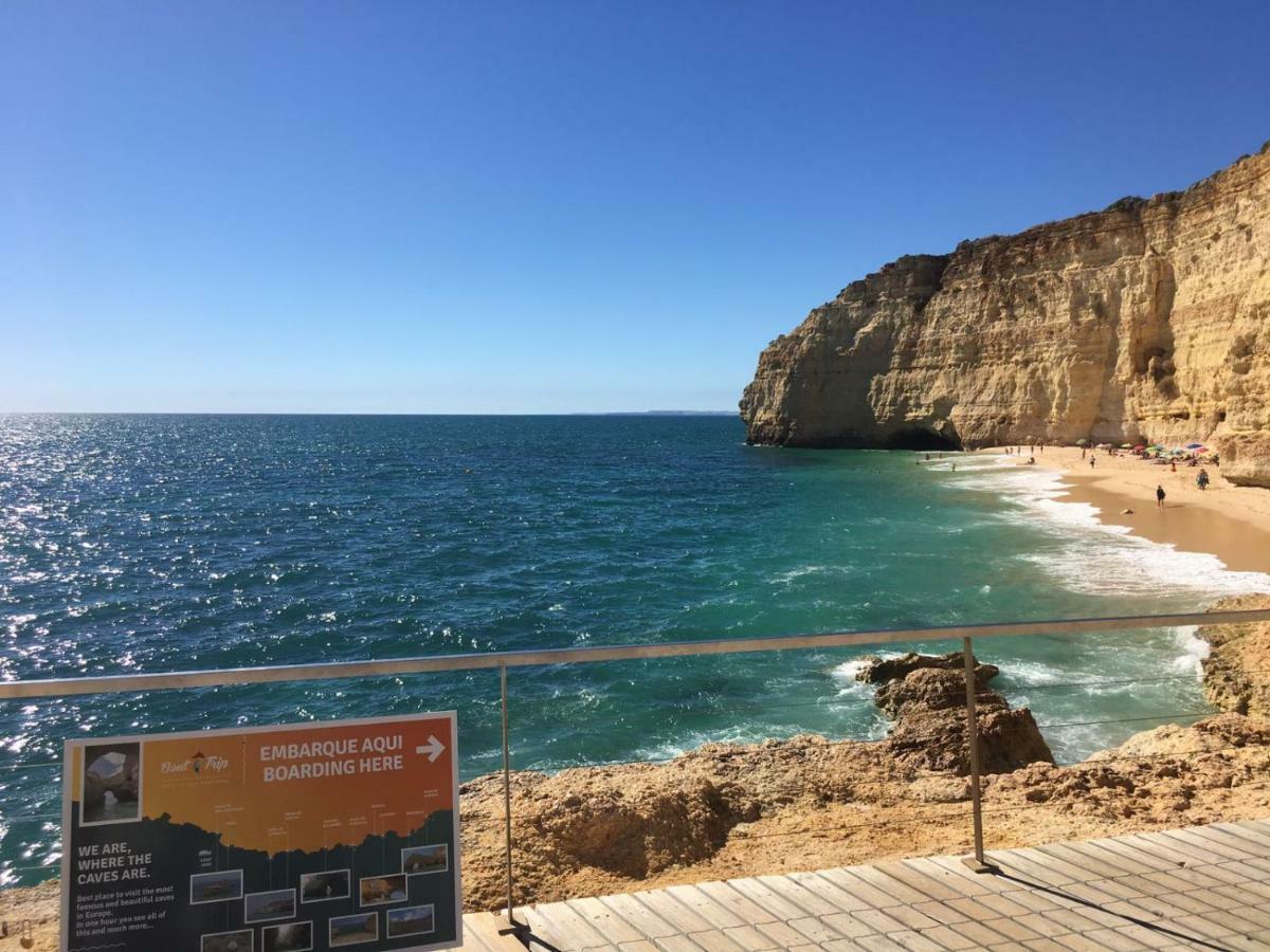 Os Reais - Apt In Front Of The Beach In Centeanes Carvoeiro (Lagoa) Exterior foto